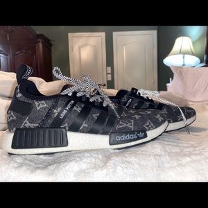 Custom Louis Vuitton adidas shoes